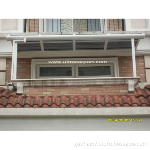 High Quality Carports Shelter with Aluminum Alloy Afram, Electronic Powder Coating Process for Surface
